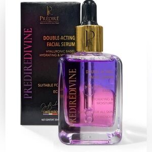 New Sealed Double-Acting Facial Serum Hyaluronic Based Hydrating & Moisture